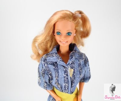 80&#39;s Superstar Era Barbie Doll in Mattel Fashion