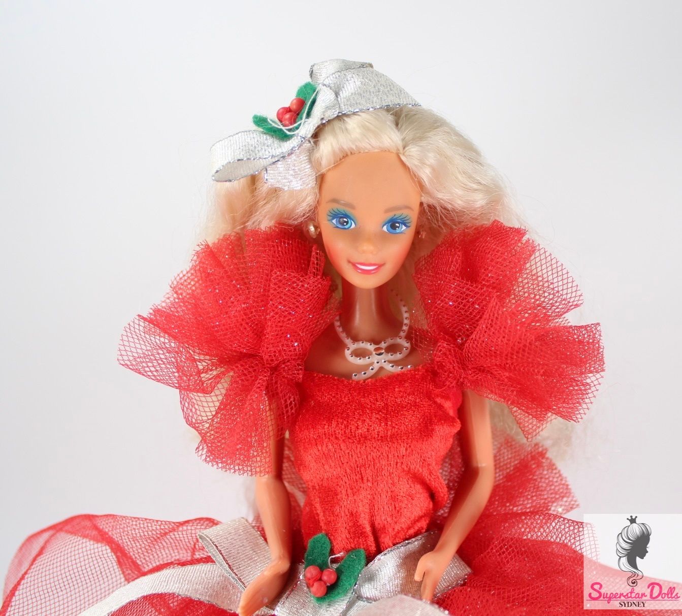 1988 Special Edition: &quot;Happy Holidays&quot; DE-BOXED Barbie Doll