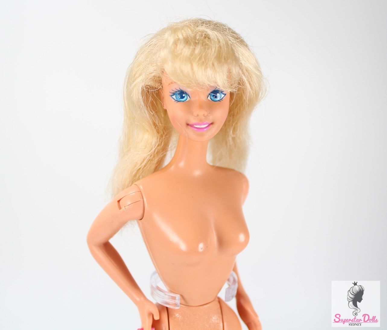 90&#39;s Superstar Era Nude Barbie Doll