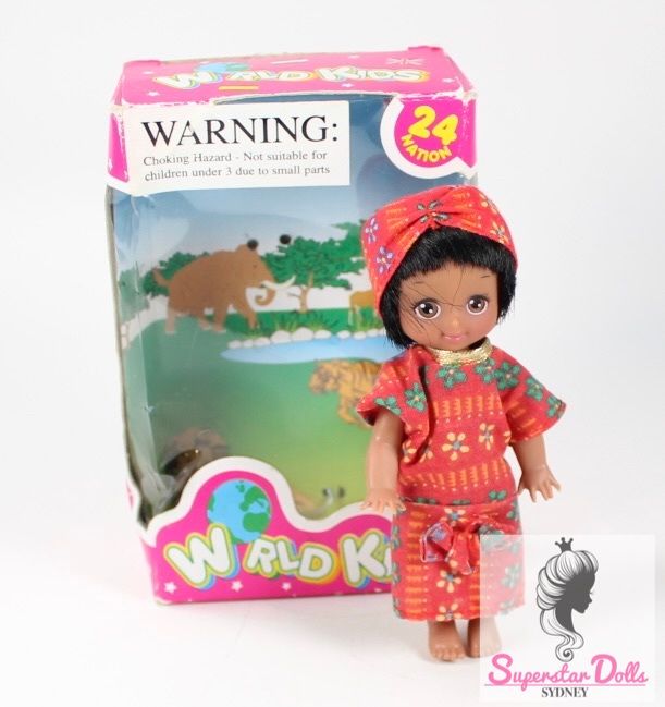 Daiso: &quot;World Kids&quot; DE-BOXED Kelly Barbie Clone Doll