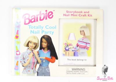 1999 "Barbie: Totally Cool Nail Party"  Storybook
