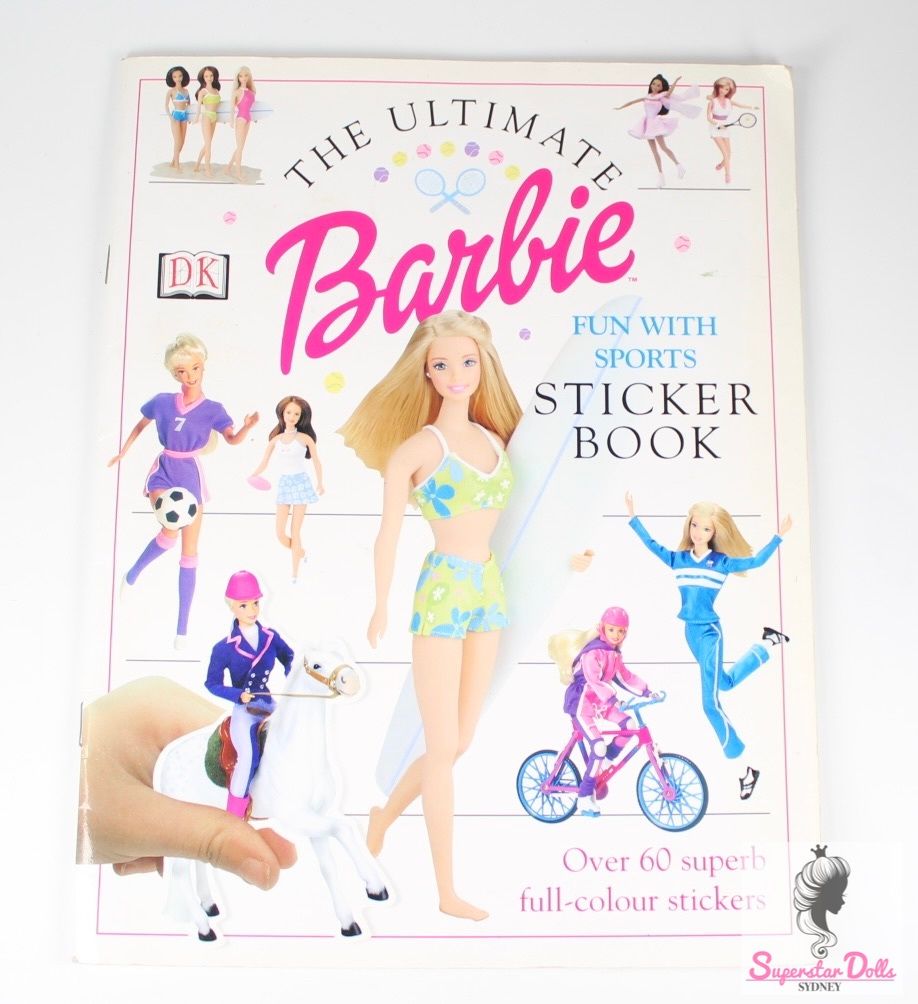 2000 &quot;The Ultimate Barbie: Fun With Sports&quot; Sticker Book