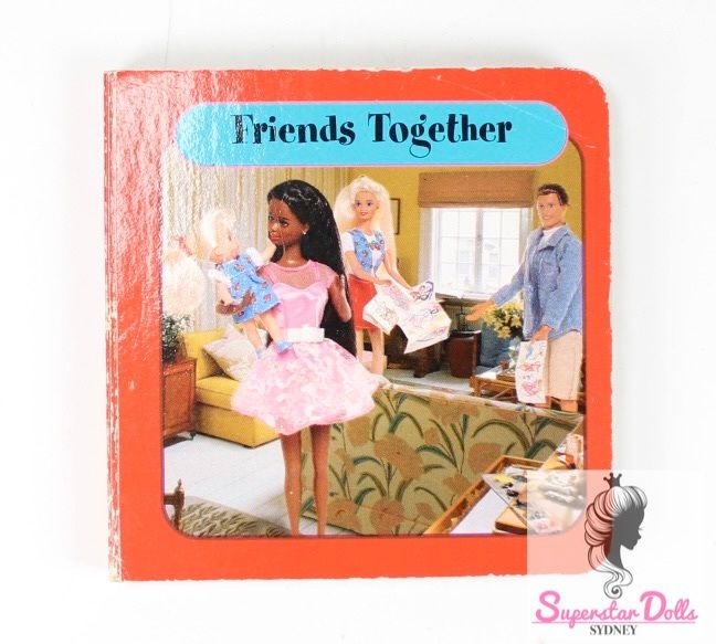 1998 &quot;Friends Together&quot; Barbie Doll Book