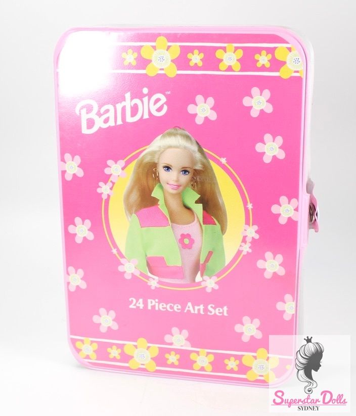 1998 Licensed Barbie 24 Piece Art Set