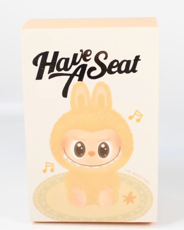 &quot;Labubu: Have a Seat&quot; Inspired Clone Vinyl Plush Pendant Blind Box