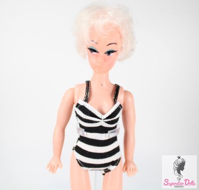 Vintage Bubble-Cut Barbie Hong Kong Clone Doll