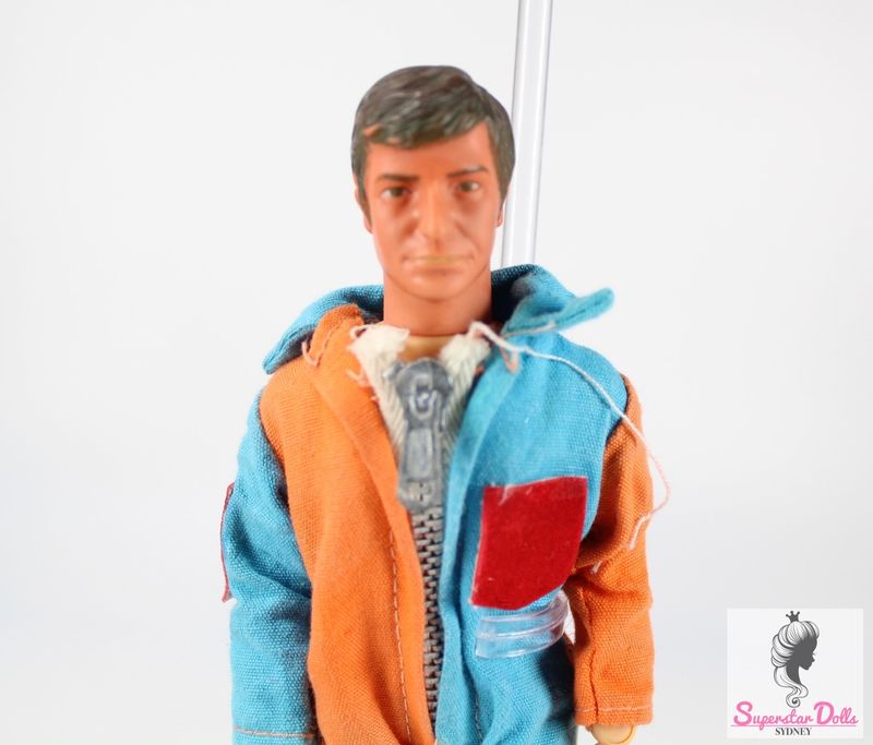 Vintage "Steve L'Aventurier" 8" Action Figure