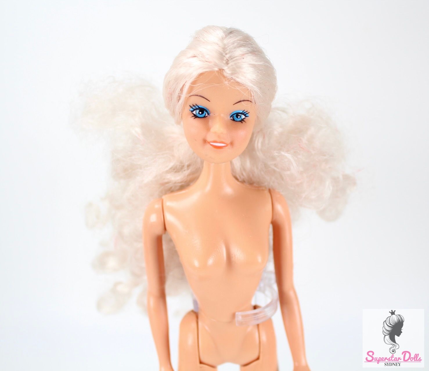Vintage 80&#39;s/90&#39;s Era Totsy NUDE Clone Doll with Bendable Legs