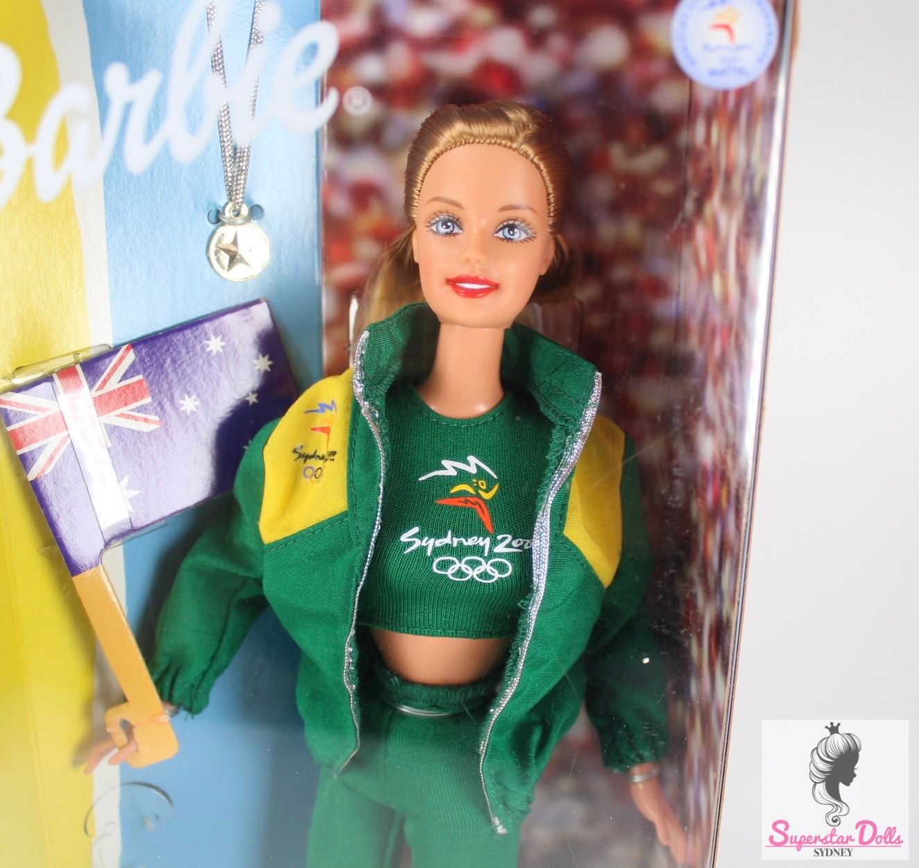 1999 Sydney 2000: &quot;Australian Olympic Fan&quot; Barbie Doll
