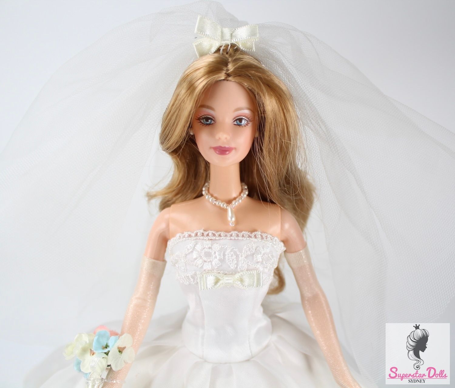 1999 Collector Edition: &quot;Millennium Wedding&quot; DE-BOXED Barbie Doll