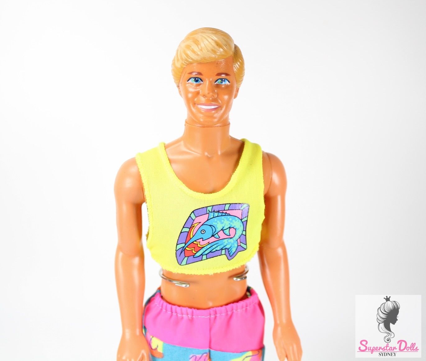 1990 &quot;Hawaiian Fun&quot; Ken DE-BOXED Barbie Doll