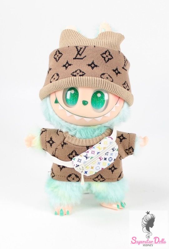 &quot;L.V&quot; Inspired Labubu Fashion Set