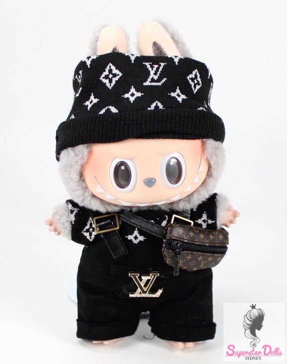 &quot;L.V&quot; Inspired Labubu Fashion Set