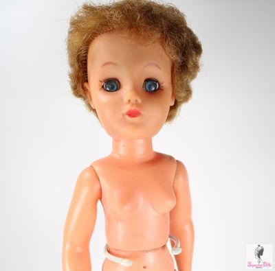 Vintage 50&#39;s/60&#39;s Roddy Teenage 17&quot; Vinyl NUDE Fashion Doll