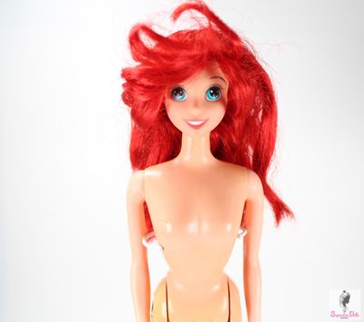1997 Disney &quot;Swimming Ariel&quot; 13.5&quot; NUDE Doll By Mattel