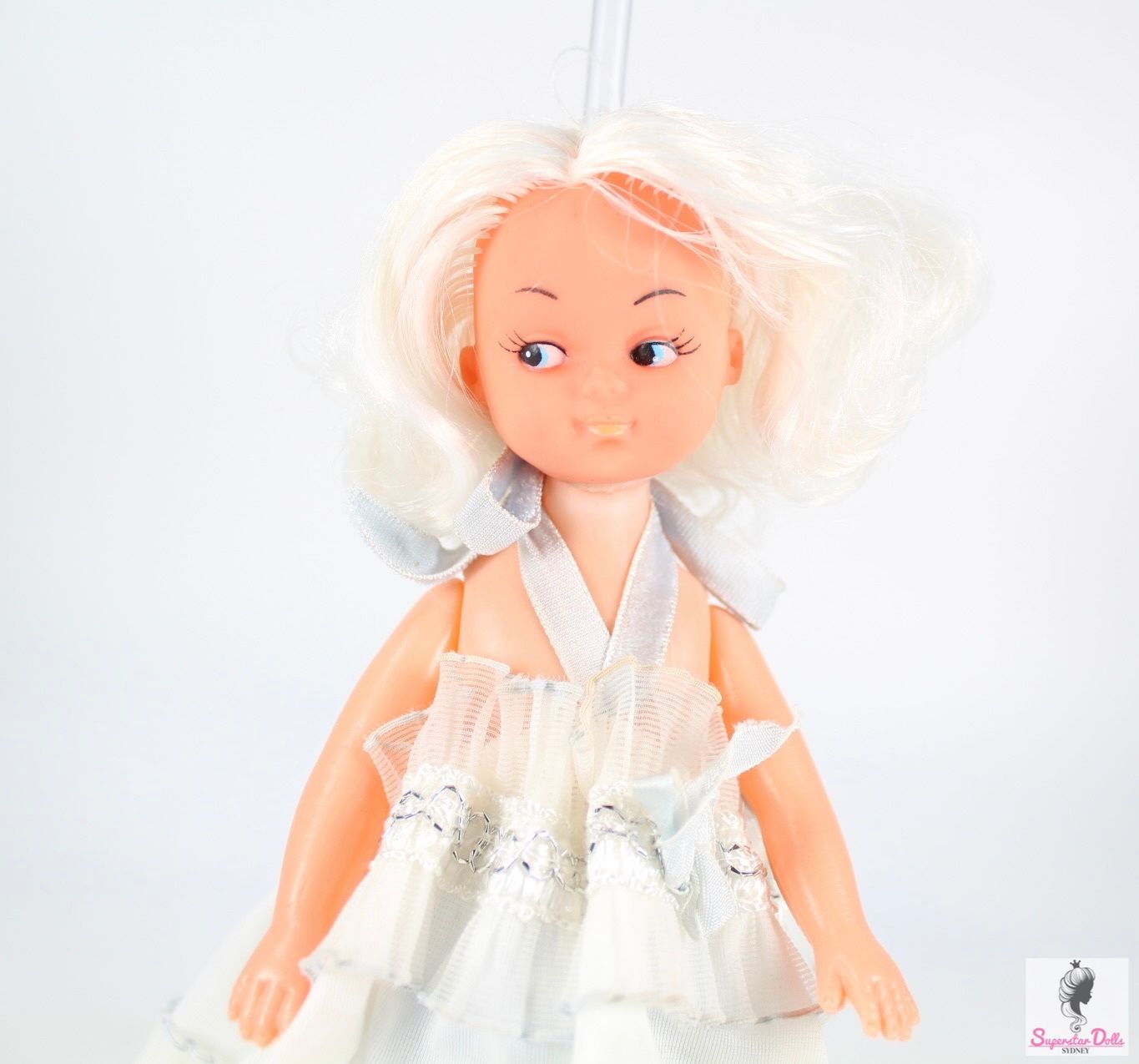Vintage 7.5&quot; Dress Up Hong Kong Clone Doll