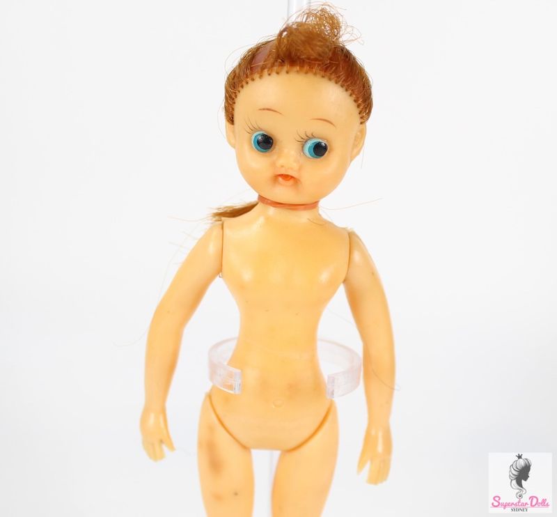 Vintage 1950&#39;s/60&#39;s 7&quot; Dress Up JAPAN Clone Doll