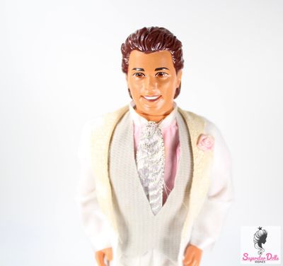 1990 &quot;Wedding Day&quot; Alan Dressed Ken Barbie Doll