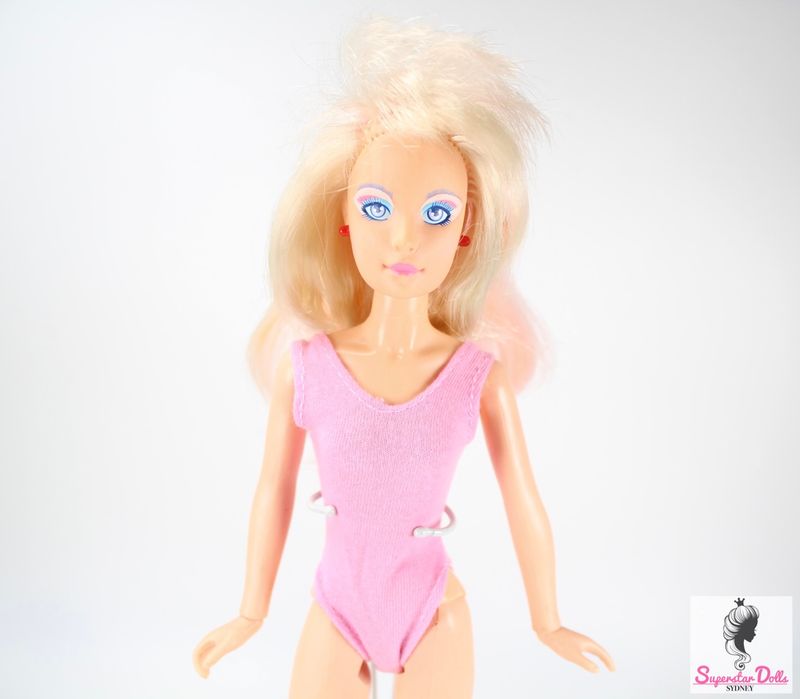 1985 &quot;Jem &amp; The Holograms: Jerrica&quot; Dressed Fashion Doll By Hasbro