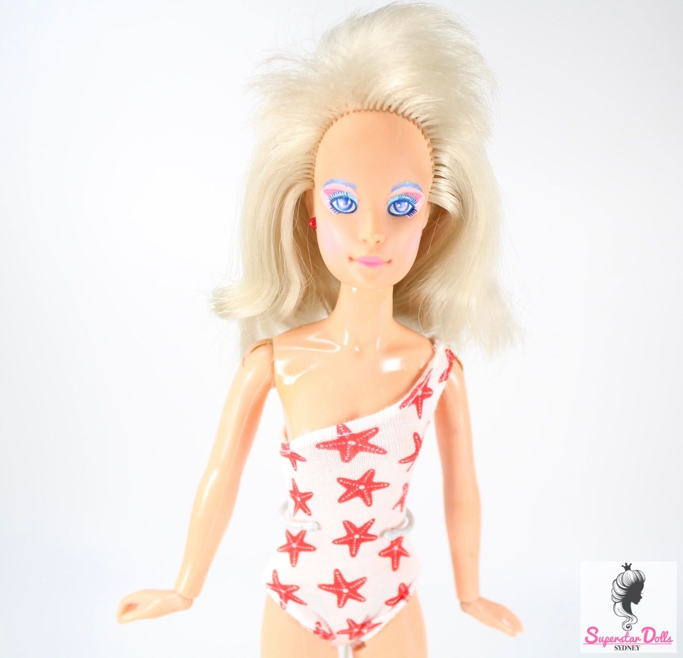 1985 &quot;Jem &amp; The Holograms: Jerrica&quot; Dressed Fashion Doll By Hasbro