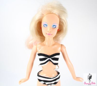 1985 &quot;Jem &amp; The Holograms: Jerrica&quot; Dressed Fashion Doll By Hasbro