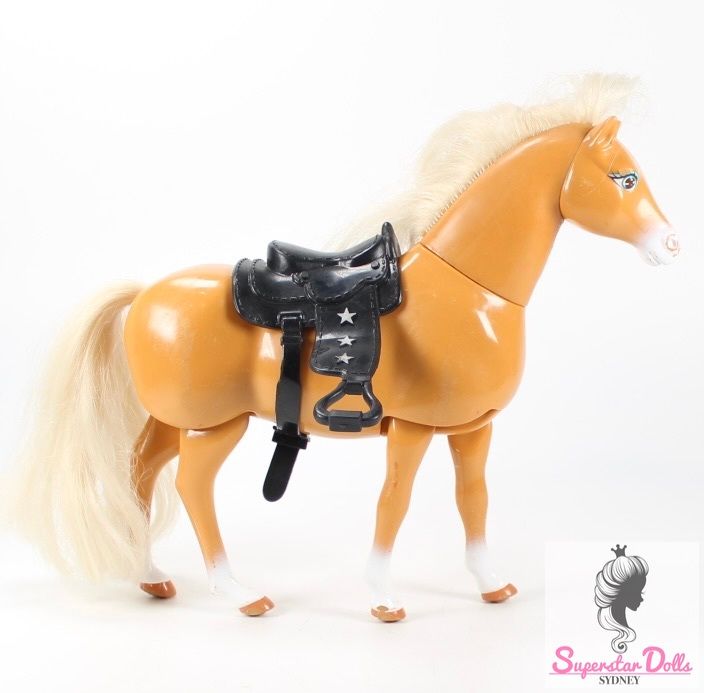 1997 &quot;Kelly &amp; Baby Pony&quot; Walking Barbie Doll Pony