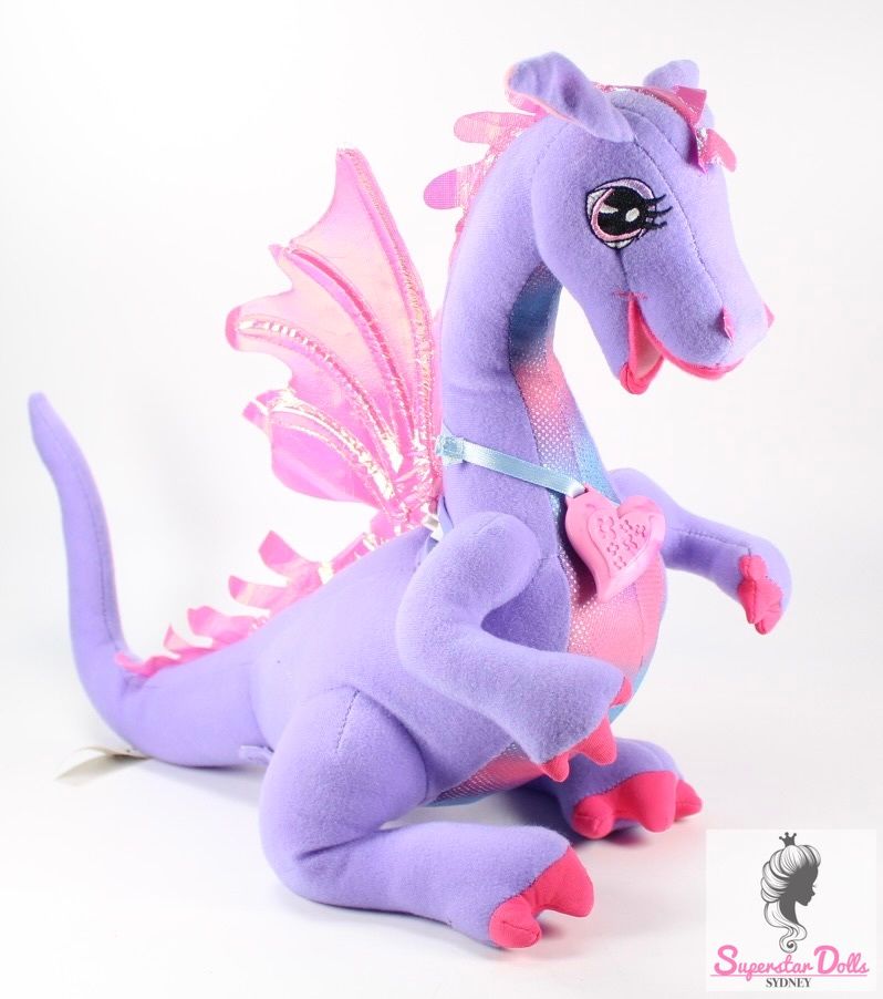 2002 &quot;Barbie as Rapunzel: Penelope&quot; 13.5&quot; Talking Dragon