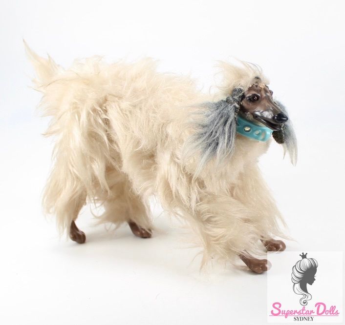 Vintage 1979 &quot;Beauty&quot; Afghan Hound Barbie Doll Dog