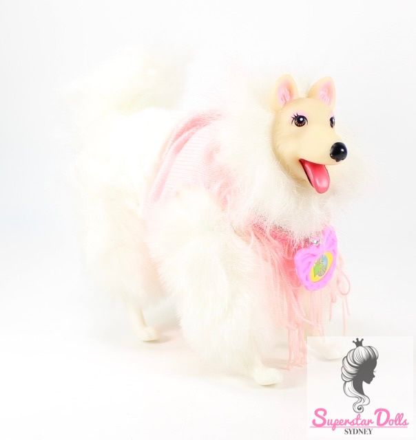 1990 &quot;Ski Fun: Snowball&quot; Barbie Doll Dog