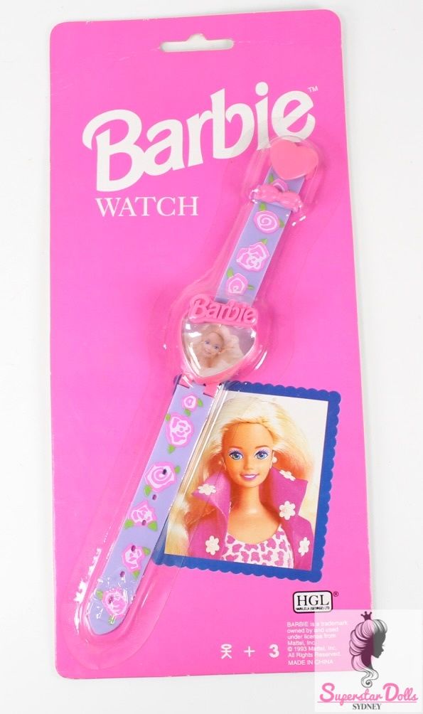 1993 Licensed Barbie Watch by Playworks