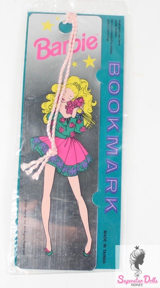 1991 Licensed Barbie Doll Book Mark