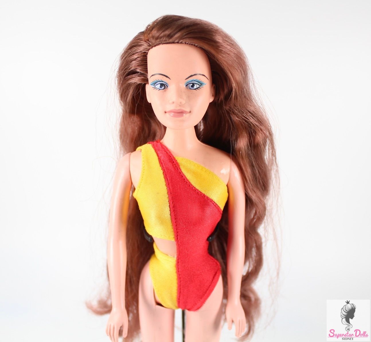 Vintage 1988 &quot;Real Suntan Secrets&quot; Clone Fashion Doll By Creata