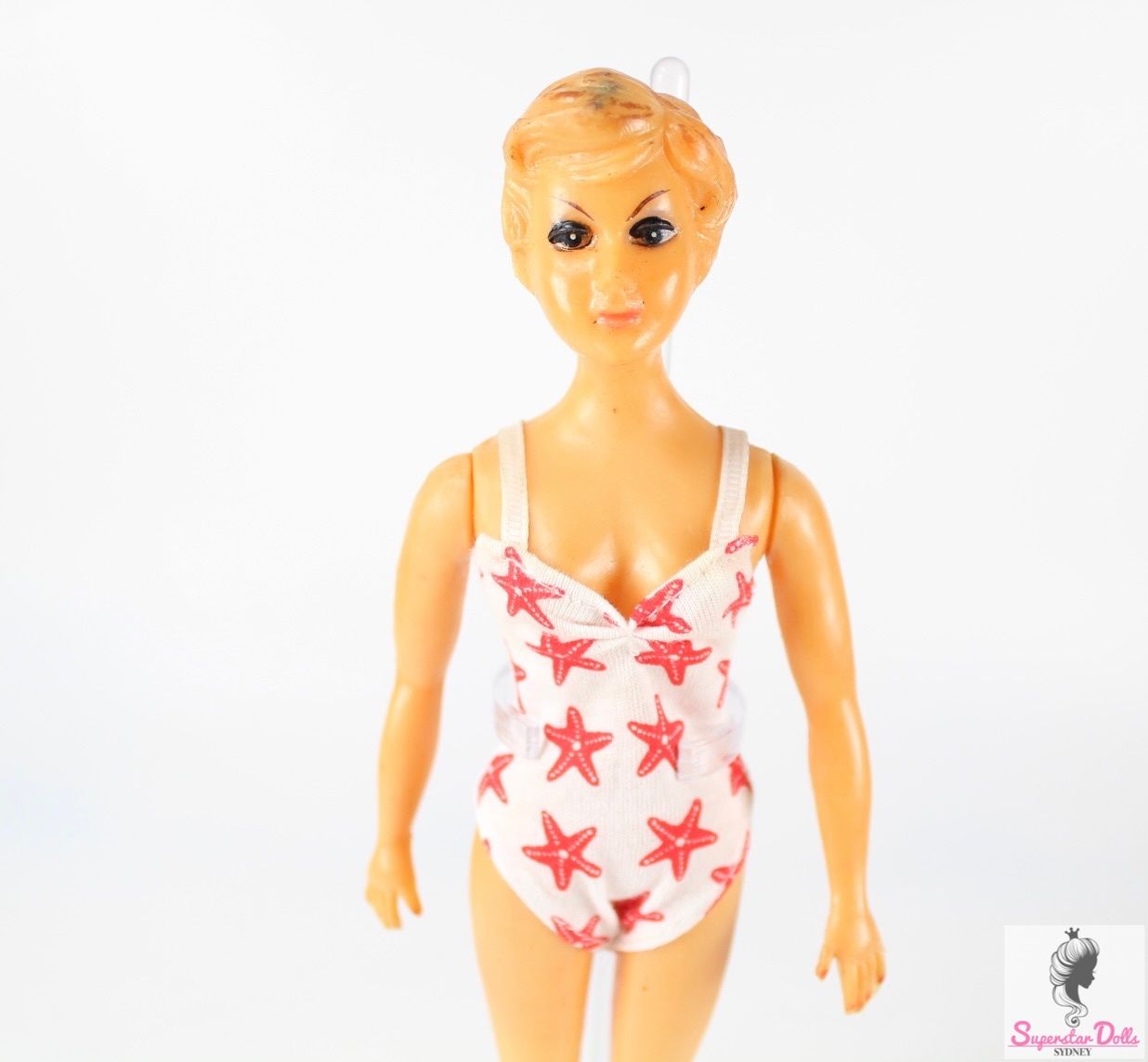 Vintage Mid-Century 10&quot; JAPAN Dress Up Fashion Doll
