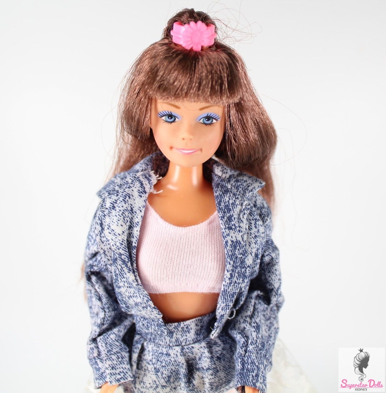 1989 &quot;Fashion Corner: Growing Hair&quot; Clone Fashion Doll by Lucky Toys
