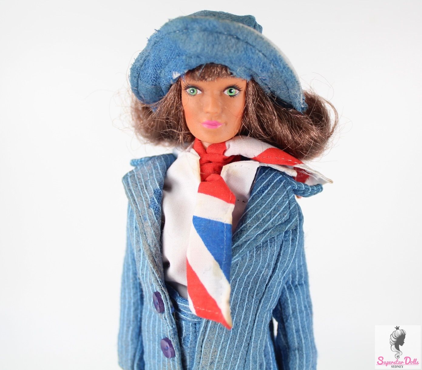 Vintage 1970&#39;s &quot;British Airways: Air Stewardess&quot; Fashion Doll
