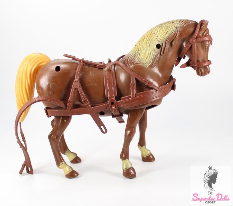 1974 &quot;Action Stallion&quot; 10&quot; Remote Control Horse by Mego