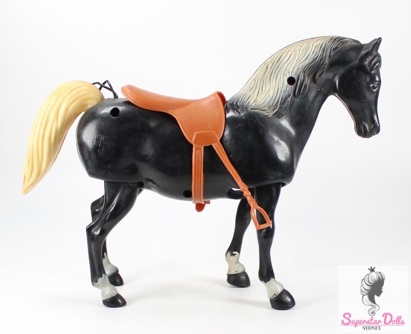 1974 &quot;Action Stallion&quot; 10&quot; Remote Control Horse by Mego