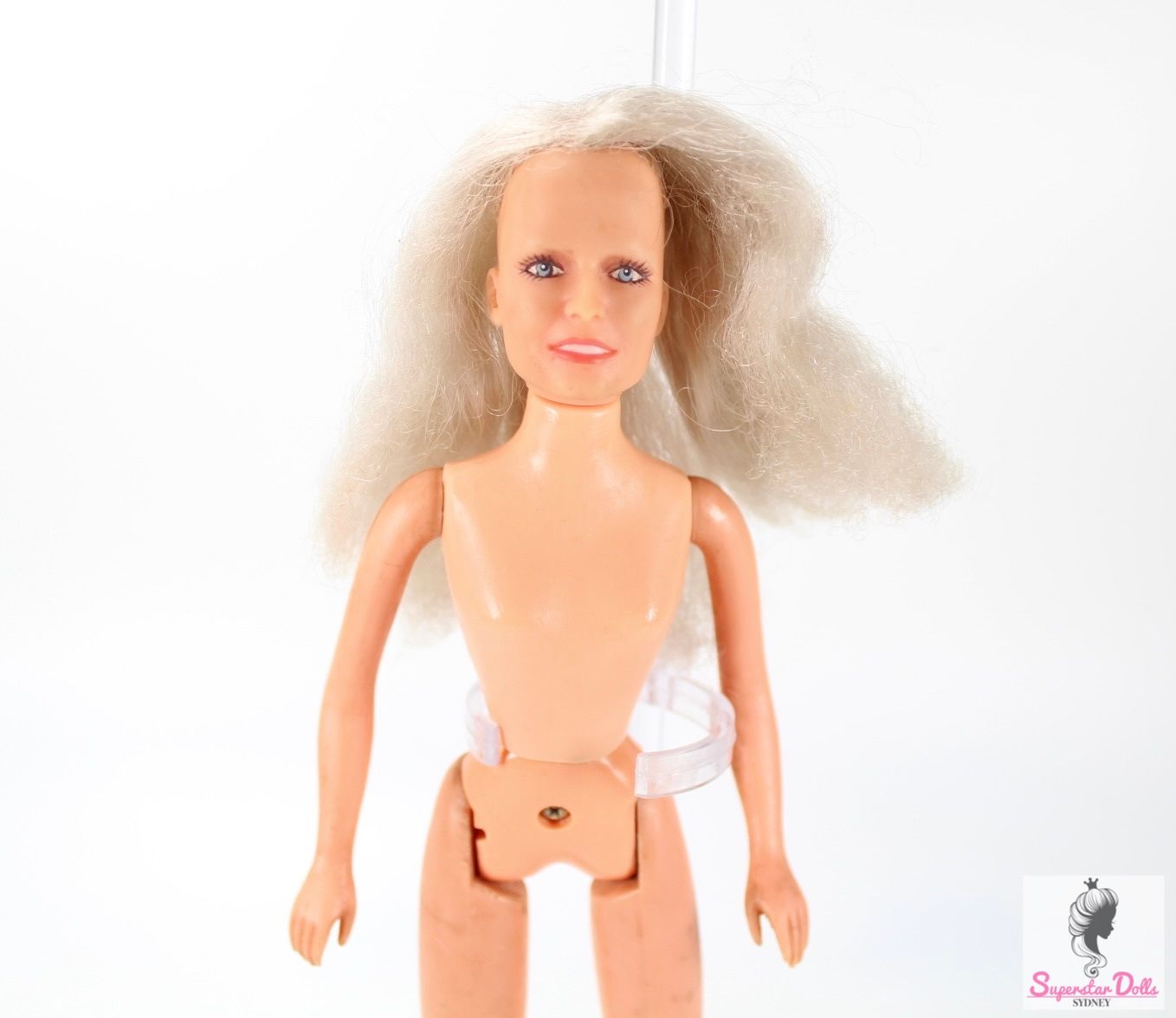 Vintage 1977 &quot;Charlie&#39;s Angels&quot; Farrah Fawcett 9&quot; Nude Fashion Doll by Hasbro