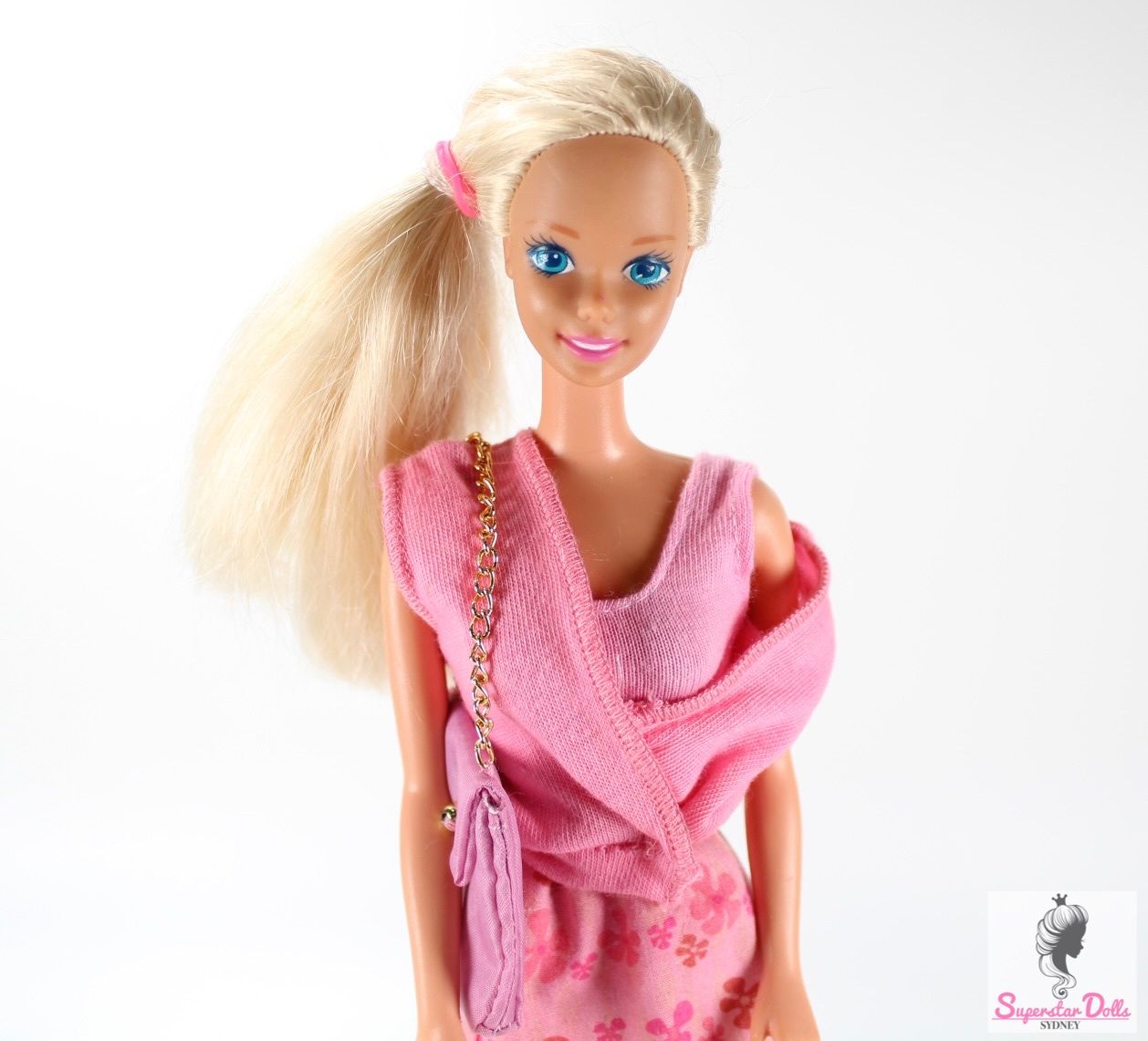 90&#39;s Superstar Era Dressed Barbie Doll