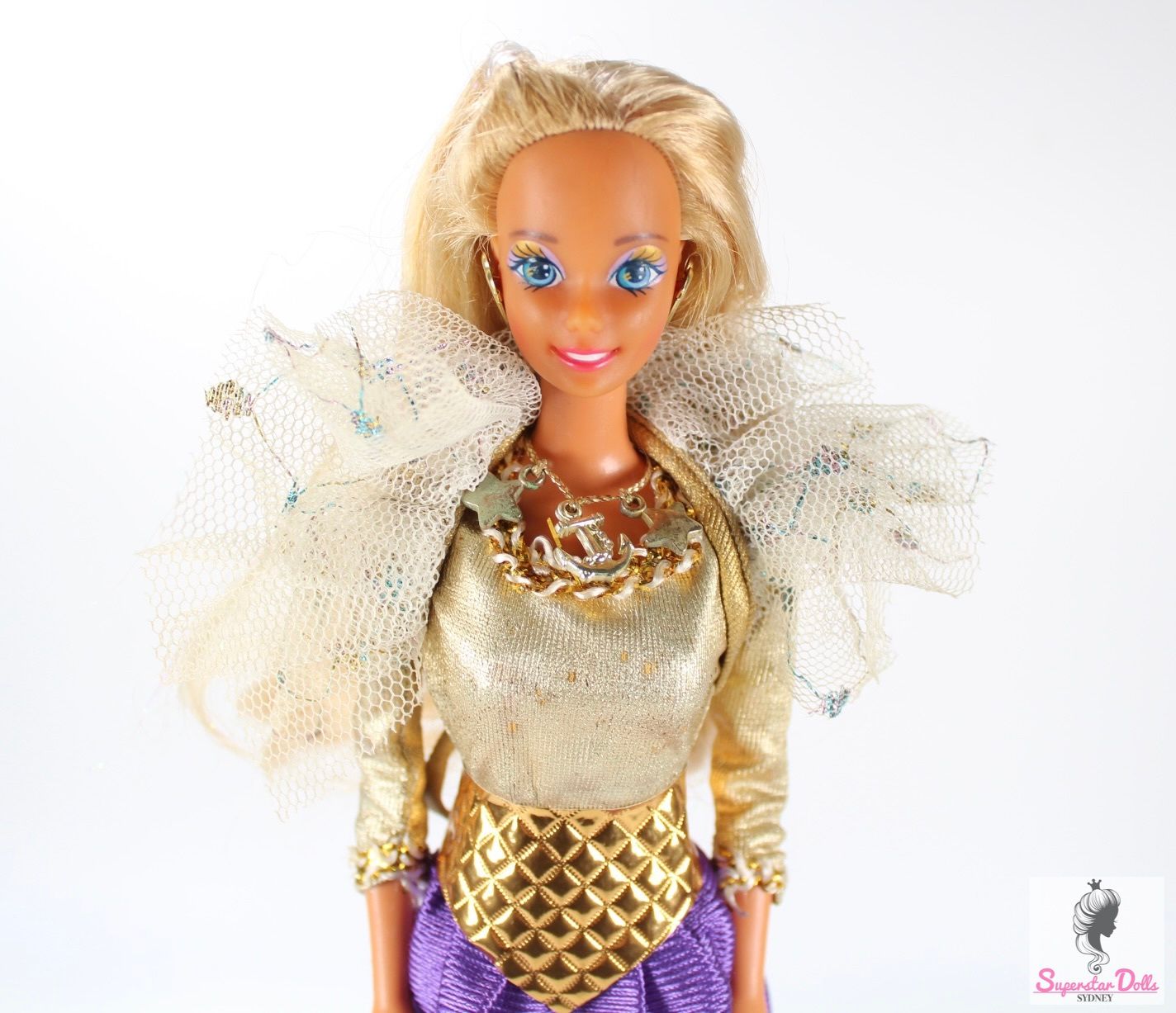 1991 &quot;Sun Sensation&quot; Barbie Doll in &quot;Adventures with Vicky&quot; Clone Fashion