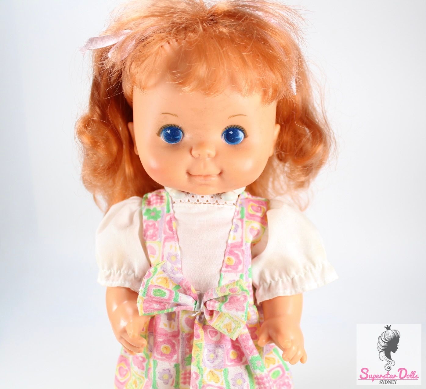 1980 &quot;Pretty Curls&quot; 12&quot; Toddler Doll by Ideal