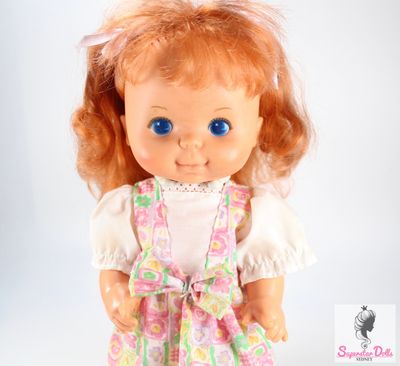 1980 &quot;Pretty Curls&quot; 12&quot; Toddler Doll by Ideal