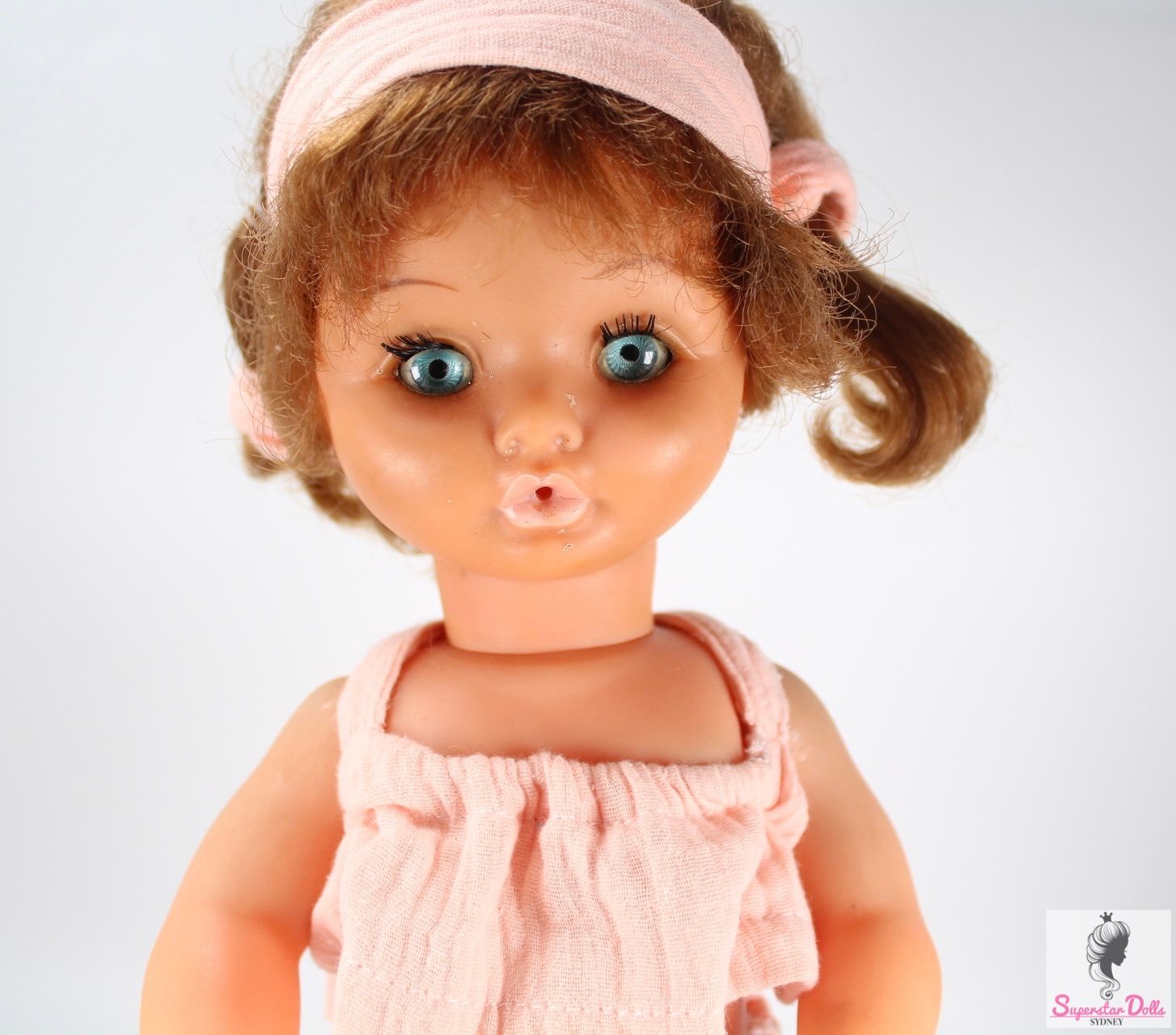 Vintage 1960&#39;s 15&quot; French Vinyl Baby Doll by Bella