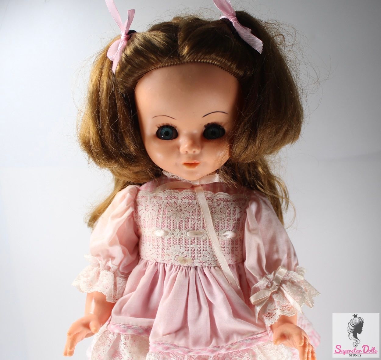 Vintage 1960&#39;s&quot;Carolina&quot; 22&quot; Toddler Doll by Sebino