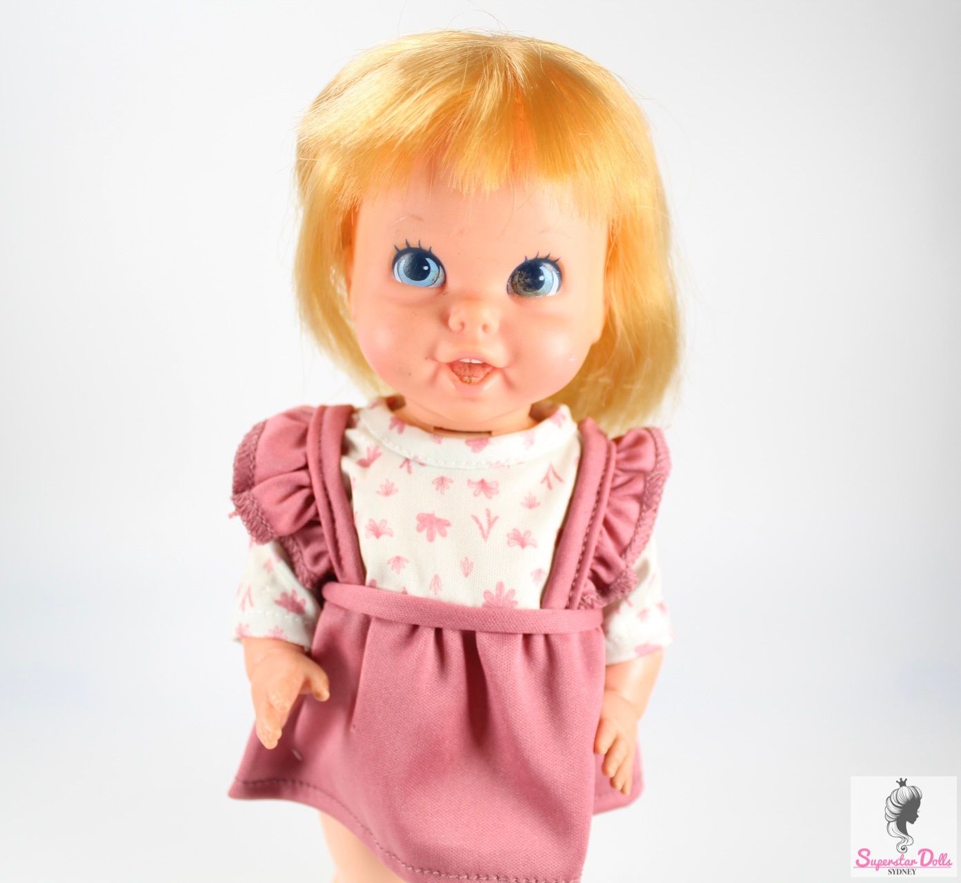 Vintage 1967 &quot;Tiny Swingy&quot; 11&quot; Toddler Doll by Mattel