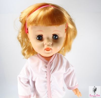 Vintage 1960&#39;s 17&quot; Toddler Doll by Tomy Japan