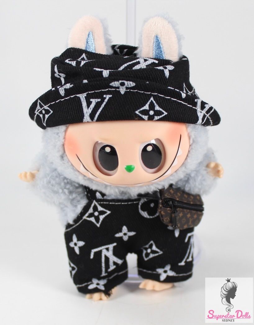 &quot;L.V&quot; Inspired Labubu Fashion Set