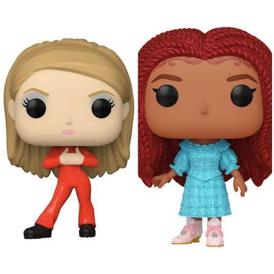 2 X Funko Pop! Disney Ariel The Little Mermaid #1362 &amp; Britney Spears #215 LOT