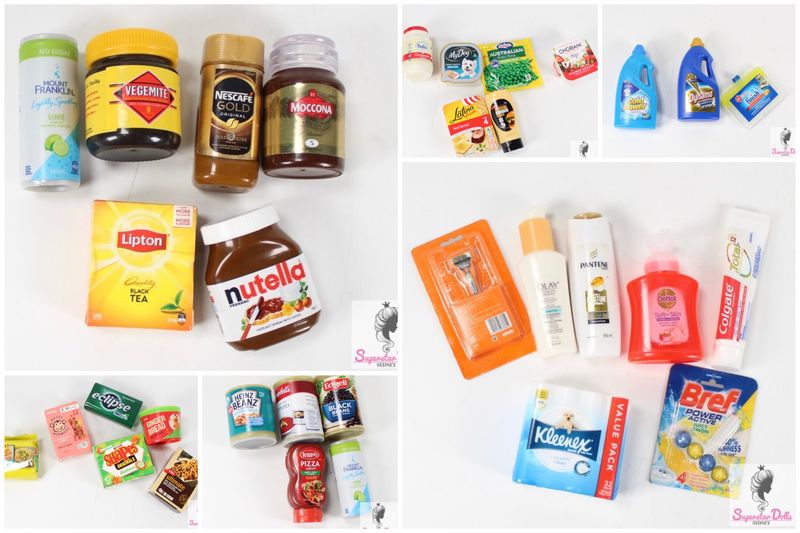 30+ &quot;Coles Little Shop&quot; Mini Supermarket Figurines For Barbie Sized Dolls LOT