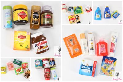 30+ &quot;Coles Little Shop&quot; Mini Supermarket Figurines For Barbie Sized Dolls LOT